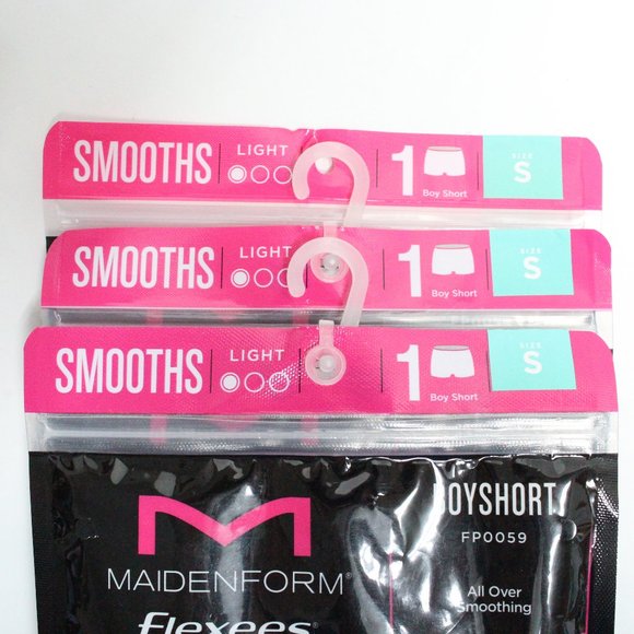 3 Pair Maidenform Flexees Small Boyshort - Picture 5 of 13
